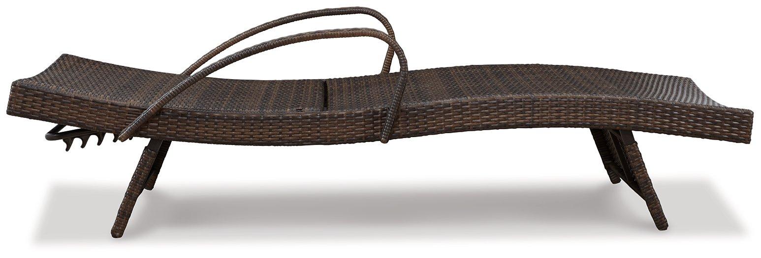 Kantana Chaise Lounge (set of 2) - Premium Outdoor Seating from Ashley Furniture - Just $516.44! Shop now at Furniture Wholesale Plus  We are the best furniture store in Nashville, Hendersonville, Goodlettsville, Madison, Antioch, Mount Juliet, Lebanon, Gallatin, Springfield, Murfreesboro, Franklin, Brentwood