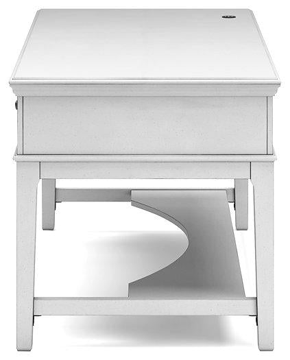 Kanwyn Home Office Storage Leg Desk - Premium Desk from Ashley Furniture - Just $579.20! Shop now at Furniture Wholesale Plus  We are the best furniture store in Nashville, Hendersonville, Goodlettsville, Madison, Antioch, Mount Juliet, Lebanon, Gallatin, Springfield, Murfreesboro, Franklin, Brentwood