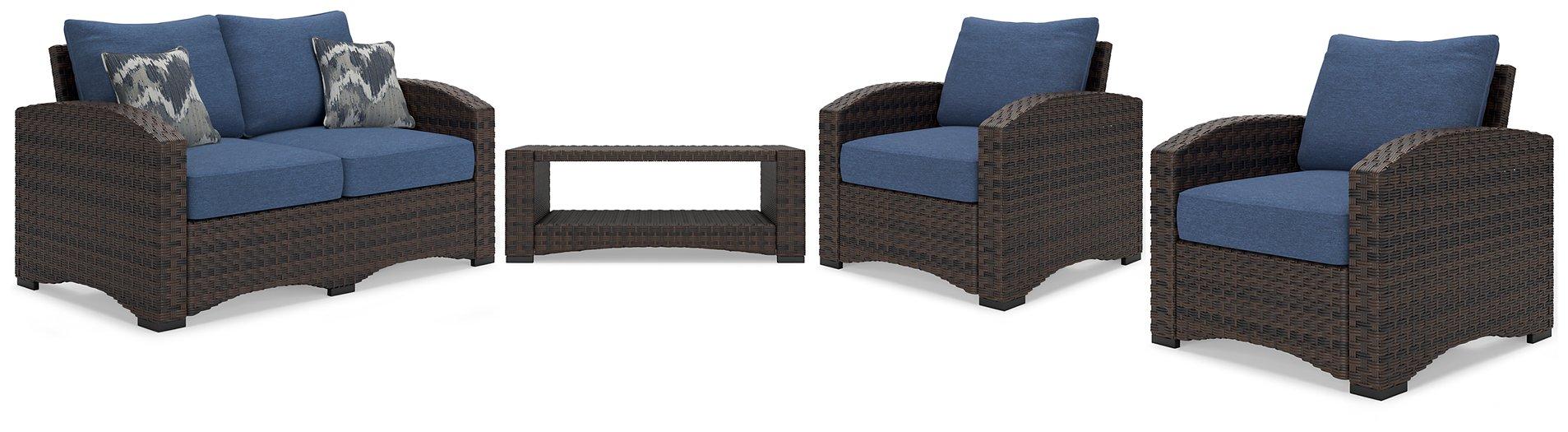 Windglow Outdoor Set - Premium Outdoor Table Set from Ashley Furniture - Just $1485.05! Shop now at Furniture Wholesale Plus  We are the best furniture store in Nashville, Hendersonville, Goodlettsville, Madison, Antioch, Mount Juliet, Lebanon, Gallatin, Springfield, Murfreesboro, Franklin, Brentwood