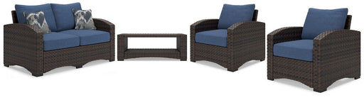 Windglow Outdoor Set - Premium Outdoor Table Set from Ashley Furniture - Just $1485.05! Shop now at Furniture Wholesale Plus  We are the best furniture store in Nashville, Hendersonville, Goodlettsville, Madison, Antioch, Mount Juliet, Lebanon, Gallatin, Springfield, Murfreesboro, Franklin, Brentwood