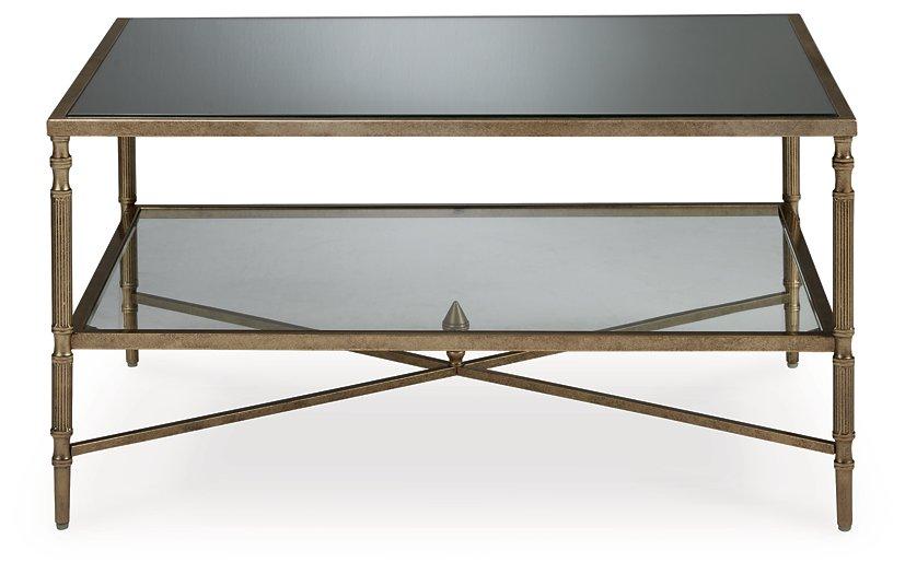 Cloverty Coffee Table - Premium Cocktail Table from Ashley Furniture - Just $226.19! Shop now at Furniture Wholesale Plus  We are the best furniture store in Nashville, Hendersonville, Goodlettsville, Madison, Antioch, Mount Juliet, Lebanon, Gallatin, Springfield, Murfreesboro, Franklin, Brentwood