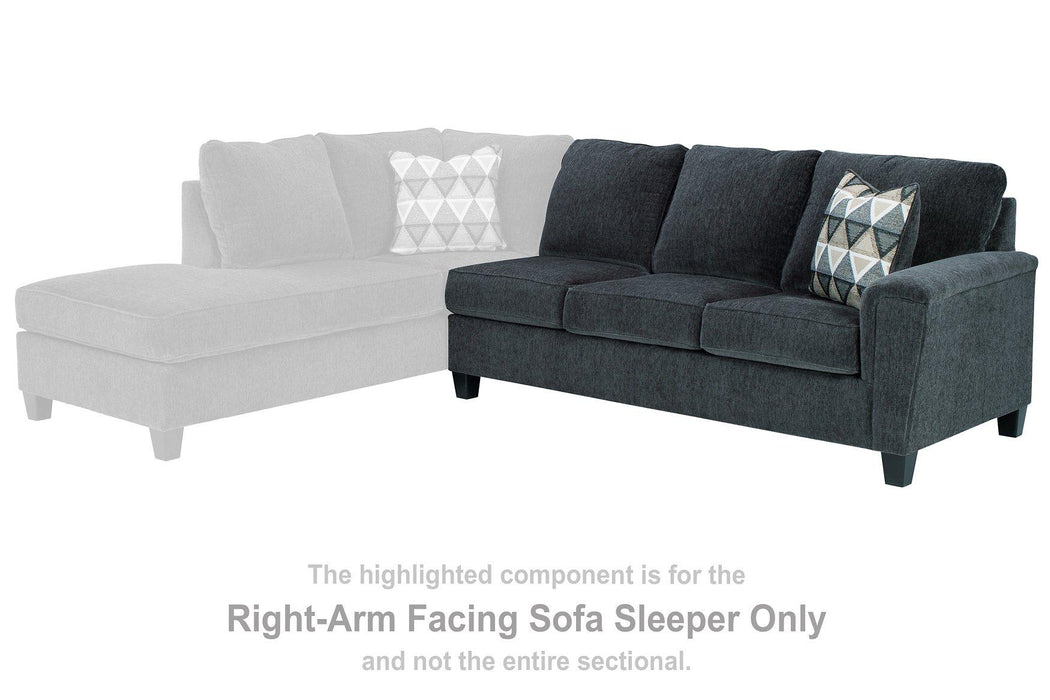 Abinger 2-Piece Sleeper Sectional with Chaise - Premium Sectional from Ashley Furniture - Just $1315.95! Shop now at Furniture Wholesale Plus  We are the best furniture store in Nashville, Hendersonville, Goodlettsville, Madison, Antioch, Mount Juliet, Lebanon, Gallatin, Springfield, Murfreesboro, Franklin, Brentwood