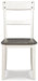 Nelling Dining Chair - Premium Dining Chair from Ashley Furniture - Just $82.46! Shop now at Furniture Wholesale Plus  We are the best furniture store in Nashville, Hendersonville, Goodlettsville, Madison, Antioch, Mount Juliet, Lebanon, Gallatin, Springfield, Murfreesboro, Franklin, Brentwood