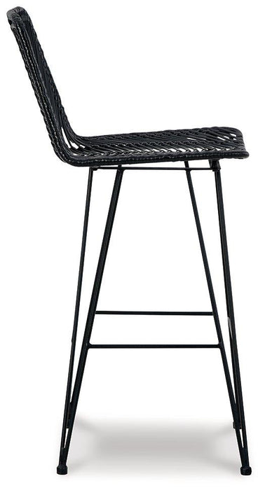 Angentree Bar Height Bar Stool - Premium Barstool from Ashley Furniture - Just $176.98! Shop now at Furniture Wholesale Plus  We are the best furniture store in Nashville, Hendersonville, Goodlettsville, Madison, Antioch, Mount Juliet, Lebanon, Gallatin, Springfield, Murfreesboro, Franklin, Brentwood