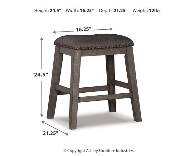 Caitbrook Counter Height Upholstered Bar Stool - Premium Stool from Ashley Furniture - Just $62.35! Shop now at Furniture Wholesale Plus  We are the best furniture store in Nashville, Hendersonville, Goodlettsville, Madison, Antioch, Mount Juliet, Lebanon, Gallatin, Springfield, Murfreesboro, Franklin, Brentwood