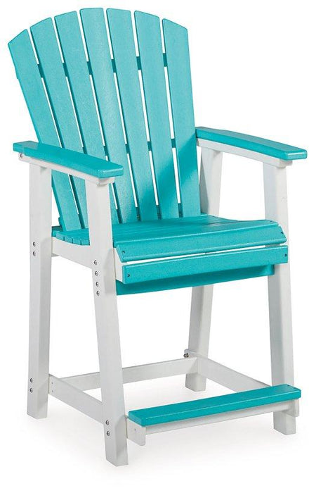 Eisely Outdoor Counter Height Bar Stool (Set of 2) - Premium Outdoor Counter Barstool from Ashley Furniture - Just $921.08! Shop now at Furniture Wholesale Plus  We are the best furniture store in Nashville, Hendersonville, Goodlettsville, Madison, Antioch, Mount Juliet, Lebanon, Gallatin, Springfield, Murfreesboro, Franklin, Brentwood