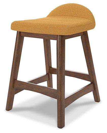 Lyncott Counter Height Bar Stool - Premium Barstool from Ashley Furniture - Just $92.51! Shop now at Furniture Wholesale Plus  We are the best furniture store in Nashville, Hendersonville, Goodlettsville, Madison, Antioch, Mount Juliet, Lebanon, Gallatin, Springfield, Murfreesboro, Franklin, Brentwood