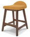 Lyncott Counter Height Bar Stool - Premium Barstool from Ashley Furniture - Just $92.51! Shop now at Furniture Wholesale Plus  We are the best furniture store in Nashville, Hendersonville, Goodlettsville, Madison, Antioch, Mount Juliet, Lebanon, Gallatin, Springfield, Murfreesboro, Franklin, Brentwood