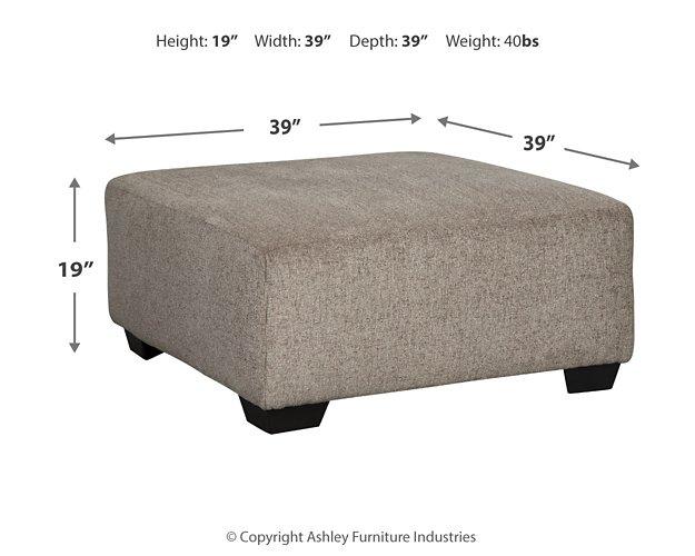 Ballinasloe Oversized Ottoman - Premium Ottoman from Ashley Furniture - Just $320.50! Shop now at Furniture Wholesale Plus  We are the best furniture store in Nashville, Hendersonville, Goodlettsville, Madison, Antioch, Mount Juliet, Lebanon, Gallatin, Springfield, Murfreesboro, Franklin, Brentwood