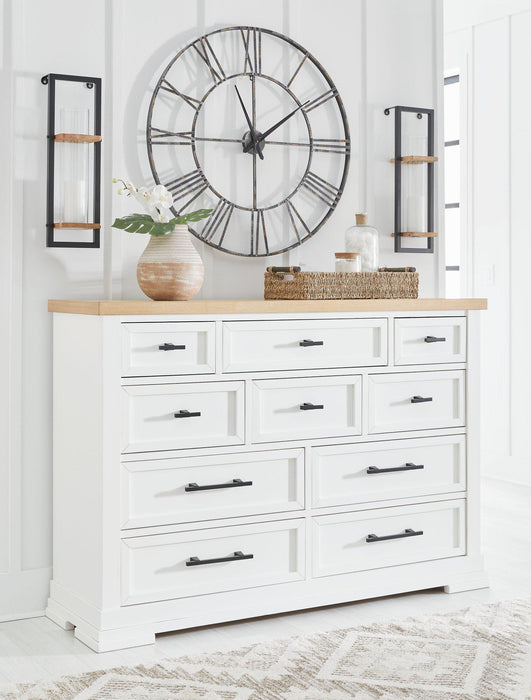 Ashbryn Dresser and Mirror - Premium Dresser & Mirror from Ashley Furniture - Just $870.82! Shop now at Furniture Wholesale Plus  We are the best furniture store in Nashville, Hendersonville, Goodlettsville, Madison, Antioch, Mount Juliet, Lebanon, Gallatin, Springfield, Murfreesboro, Franklin, Brentwood