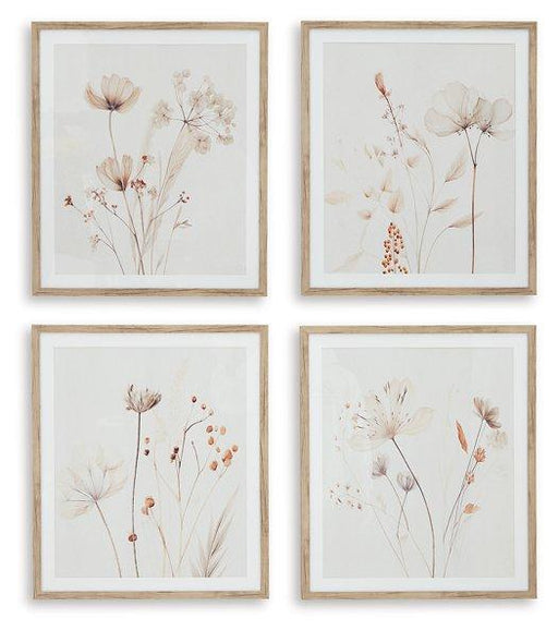 Bondner Wall Art (Set of 4) - Premium Wall Art from Ashley Furniture - Just $166.28! Shop now at Furniture Wholesale Plus  We are the best furniture store in Nashville, Hendersonville, Goodlettsville, Madison, Antioch, Mount Juliet, Lebanon, Gallatin, Springfield, Murfreesboro, Franklin, Brentwood