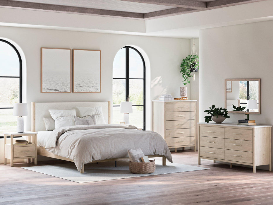 Cadmori Upholstered Bed - Premium Bed from Ashley Furniture - Just $349.95! Shop now at Furniture Wholesale Plus  We are the best furniture store in Nashville, Hendersonville, Goodlettsville, Madison, Antioch, Mount Juliet, Lebanon, Gallatin, Springfield, Murfreesboro, Franklin, Brentwood