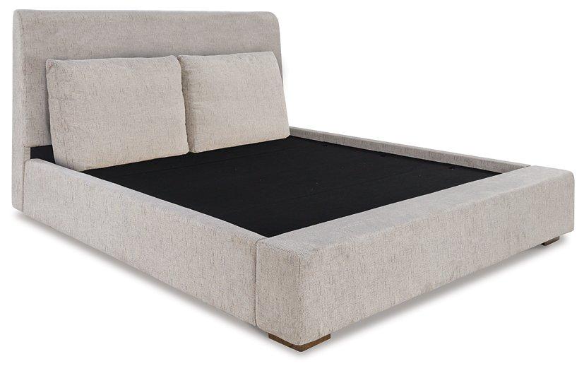 Cabalynn Upholstered Bed - Premium Bed from Ashley Furniture - Just $746.13! Shop now at Furniture Wholesale Plus  We are the best furniture store in Nashville, Hendersonville, Goodlettsville, Madison, Antioch, Mount Juliet, Lebanon, Gallatin, Springfield, Murfreesboro, Franklin, Brentwood