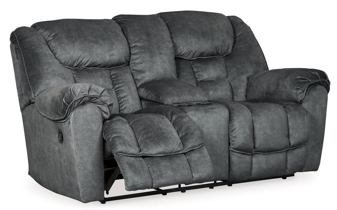 Capehorn Reclining Loveseat with Console - Premium Loveseat from Ashley Furniture - Just $897.77! Shop now at Furniture Wholesale Plus  We are the best furniture store in Nashville, Hendersonville, Goodlettsville, Madison, Antioch, Mount Juliet, Lebanon, Gallatin, Springfield, Murfreesboro, Franklin, Brentwood