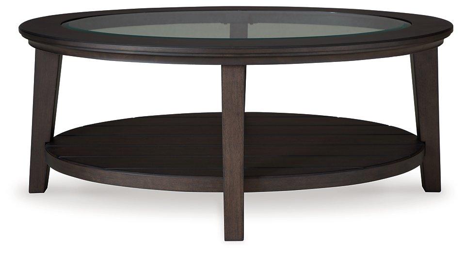 Celamar Coffee Table - Premium Cocktail Table from Ashley Furniture - Just $298.57! Shop now at Furniture Wholesale Plus  We are the best furniture store in Nashville, Hendersonville, Goodlettsville, Madison, Antioch, Mount Juliet, Lebanon, Gallatin, Springfield, Murfreesboro, Franklin, Brentwood