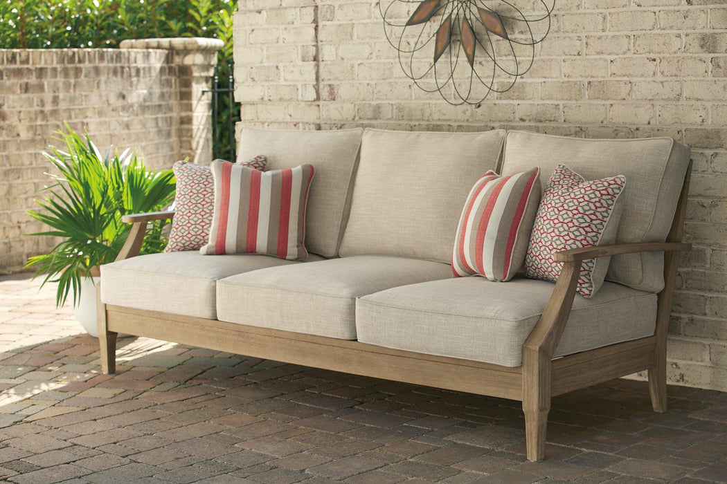 Clare View Outdoor Seating Set - Premium Outdoor Seating Set from Ashley Furniture - Just $1290.38! Shop now at Furniture Wholesale Plus  We are the best furniture store in Nashville, Hendersonville, Goodlettsville, Madison, Antioch, Mount Juliet, Lebanon, Gallatin, Springfield, Murfreesboro, Franklin, Brentwood