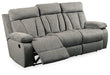 Mitchiner Reclining Sofa with Drop Down Table - Premium Sofa from Ashley Furniture - Just $855.87! Shop now at Furniture Wholesale Plus  We are the best furniture store in Nashville, Hendersonville, Goodlettsville, Madison, Antioch, Mount Juliet, Lebanon, Gallatin, Springfield, Murfreesboro, Franklin, Brentwood