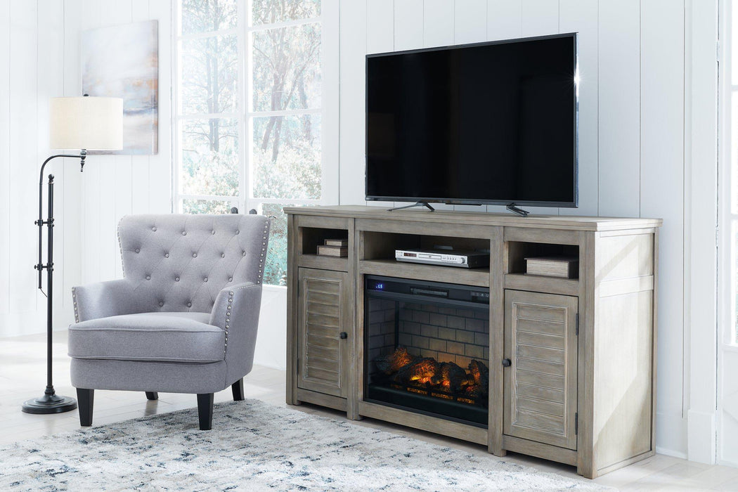 Moreshire 72" TV Stand with Electric Fireplace - Premium TV Stand from Ashley Furniture - Just $1140.30! Shop now at Furniture Wholesale Plus  We are the best furniture store in Nashville, Hendersonville, Goodlettsville, Madison, Antioch, Mount Juliet, Lebanon, Gallatin, Springfield, Murfreesboro, Franklin, Brentwood