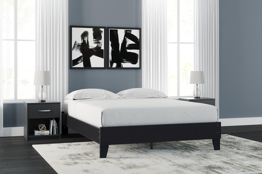 Finch Queen Panel Platform Bed - Premium Bed from Ashley Furniture - Just $271.09! Shop now at Furniture Wholesale Plus  We are the best furniture store in Nashville, Hendersonville, Goodlettsville, Madison, Antioch, Mount Juliet, Lebanon, Gallatin, Springfield, Murfreesboro, Franklin, Brentwood