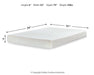 Socalle Bed and Mattress Set - Premium Mattress Set from Ashley Furniture - Just $351.57! Shop now at Furniture Wholesale Plus  We are the best furniture store in Nashville, Hendersonville, Goodlettsville, Madison, Antioch, Mount Juliet, Lebanon, Gallatin, Springfield, Murfreesboro, Franklin, Brentwood