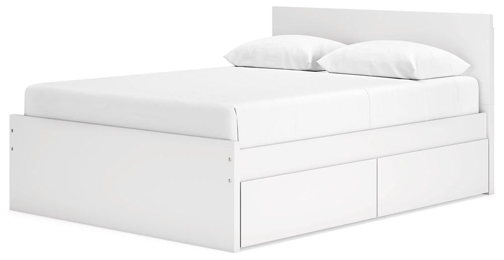 Onita Panel Bed with 2 Side Storage - Premium Bed from Ashley Furniture - Just $580.49! Shop now at Furniture Wholesale Plus  We are the best furniture store in Nashville, Hendersonville, Goodlettsville, Madison, Antioch, Mount Juliet, Lebanon, Gallatin, Springfield, Murfreesboro, Franklin, Brentwood