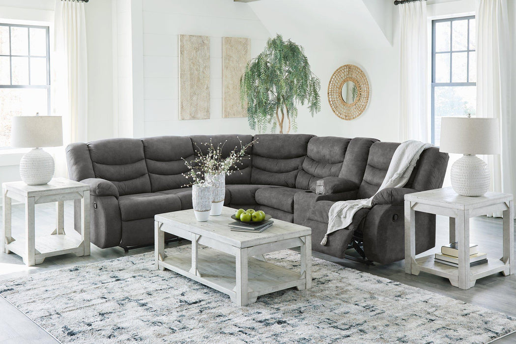 Partymate 2-Piece Reclining Sectional - Premium Sectional from Ashley Furniture - Just $1388.22! Shop now at Furniture Wholesale Plus  We are the best furniture store in Nashville, Hendersonville, Goodlettsville, Madison, Antioch, Mount Juliet, Lebanon, Gallatin, Springfield, Murfreesboro, Franklin, Brentwood