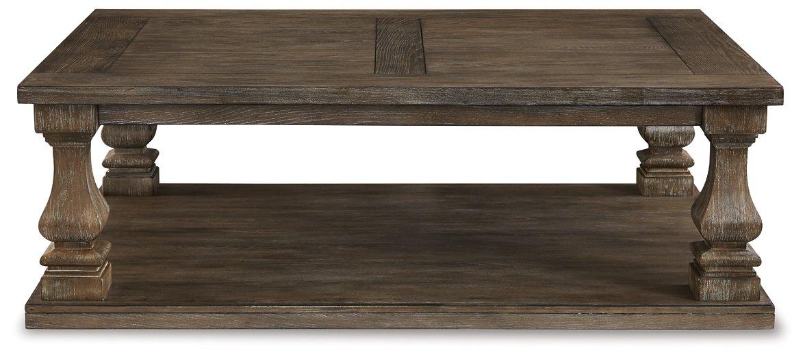 Johnelle Coffee Table - Premium Cocktail Table from Ashley Furniture - Just $408.03! Shop now at Furniture Wholesale Plus  We are the best furniture store in Nashville, Hendersonville, Goodlettsville, Madison, Antioch, Mount Juliet, Lebanon, Gallatin, Springfield, Murfreesboro, Franklin, Brentwood