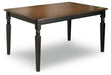 Owingsville Dining Table - Premium Dining Table from Ashley Furniture - Just $269.49! Shop now at Furniture Wholesale Plus  We are the best furniture store in Nashville, Hendersonville, Goodlettsville, Madison, Antioch, Mount Juliet, Lebanon, Gallatin, Springfield, Murfreesboro, Franklin, Brentwood