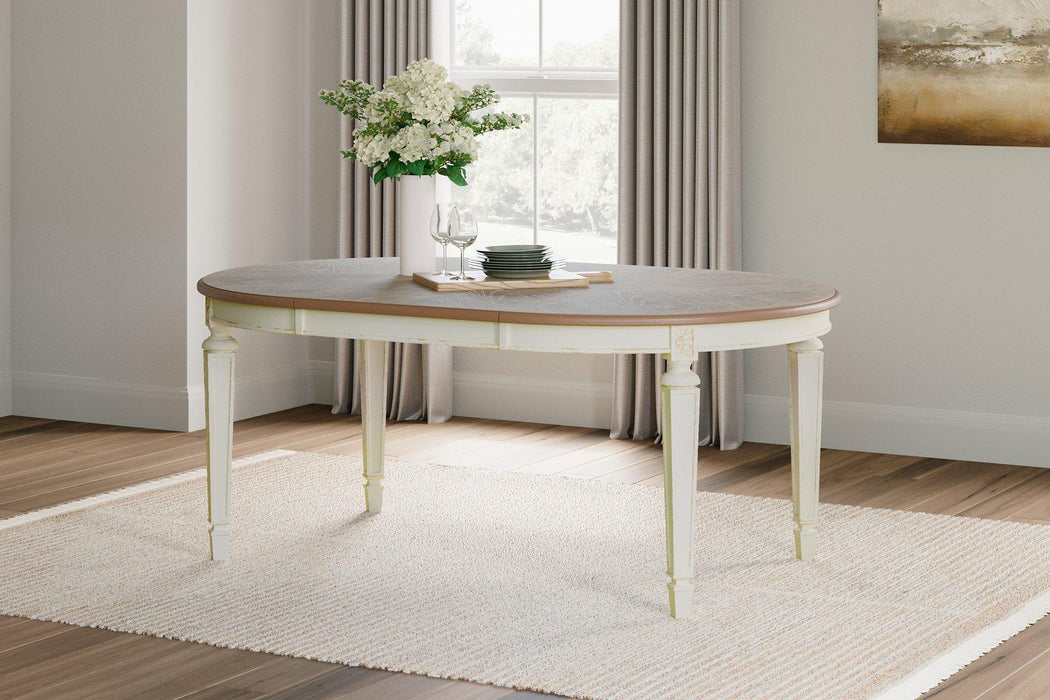 Realyn Dining Extension Table - Premium Dining Table from Ashley Furniture - Just $538.97! Shop now at Furniture Wholesale Plus  We are the best furniture store in Nashville, Hendersonville, Goodlettsville, Madison, Antioch, Mount Juliet, Lebanon, Gallatin, Springfield, Murfreesboro, Franklin, Brentwood