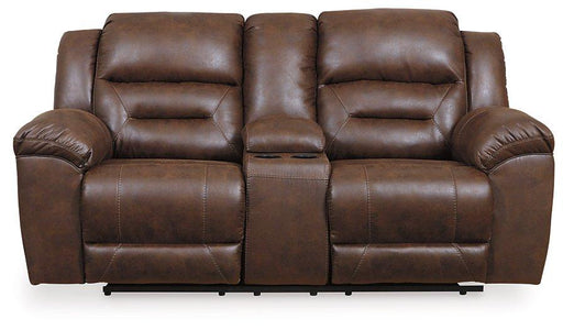 Stoneland Reclining Loveseat with Console - Premium Loveseat from Ashley Furniture - Just $788.31! Shop now at Furniture Wholesale Plus  We are the best furniture store in Nashville, Hendersonville, Goodlettsville, Madison, Antioch, Mount Juliet, Lebanon, Gallatin, Springfield, Murfreesboro, Franklin, Brentwood