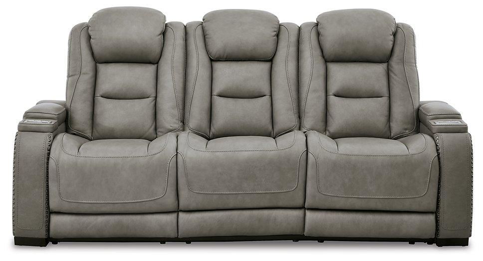 The Man-Den Power Reclining Sofa - Premium Sofa from Ashley Furniture - Just $2183.45! Shop now at Furniture Wholesale Plus  We are the best furniture store in Nashville, Hendersonville, Goodlettsville, Madison, Antioch, Mount Juliet, Lebanon, Gallatin, Springfield, Murfreesboro, Franklin, Brentwood