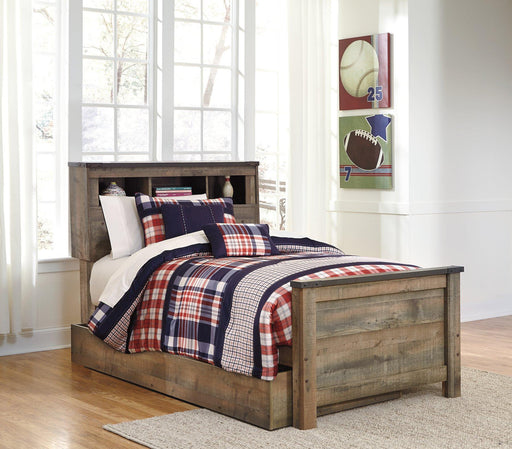 Trinell Youth Bed with 1 Large Storage Drawer - Premium Youth Bed from Ashley Furniture - Just $717.99! Shop now at Furniture Wholesale Plus  We are the best furniture store in Nashville, Hendersonville, Goodlettsville, Madison, Antioch, Mount Juliet, Lebanon, Gallatin, Springfield, Murfreesboro, Franklin, Brentwood