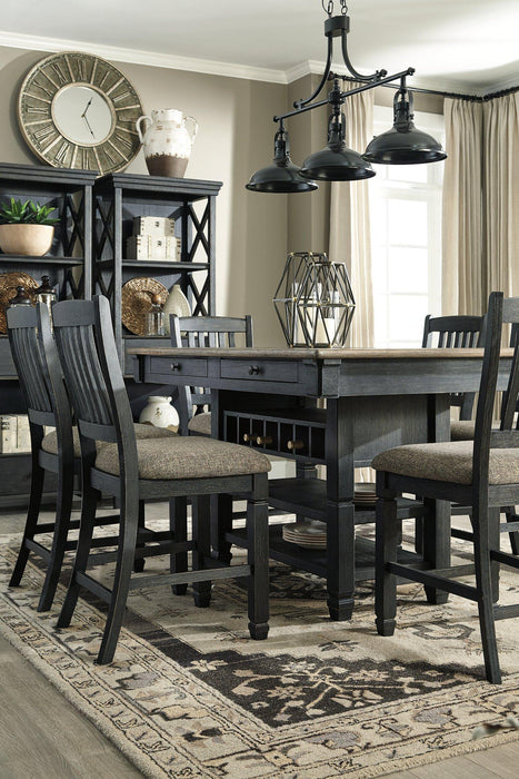 Tyler Creek Counter Height Dining Set - Premium Dining Room Set from Ashley Furniture - Just $1180.56! Shop now at Furniture Wholesale Plus  We are the best furniture store in Nashville, Hendersonville, Goodlettsville, Madison, Antioch, Mount Juliet, Lebanon, Gallatin, Springfield, Murfreesboro, Franklin, Brentwood