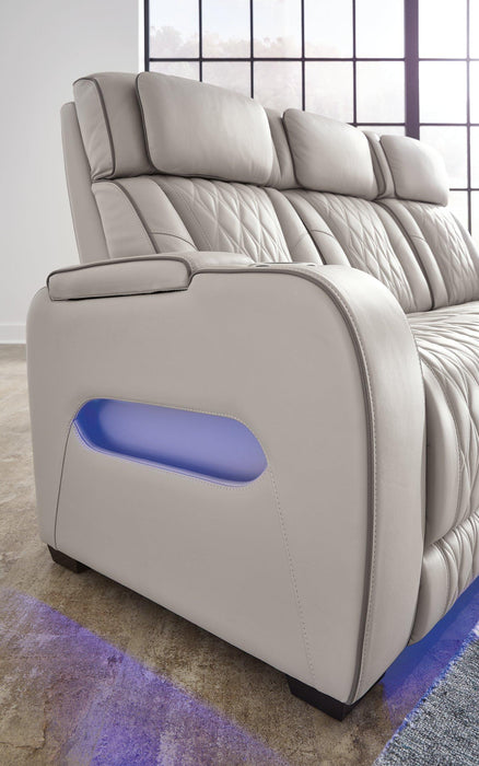 Boyington Power Reclining Loveseat with Console - Premium Loveseat from Ashley Furniture - Just $2061.17! Shop now at Furniture Wholesale Plus  We are the best furniture store in Nashville, Hendersonville, Goodlettsville, Madison, Antioch, Mount Juliet, Lebanon, Gallatin, Springfield, Murfreesboro, Franklin, Brentwood