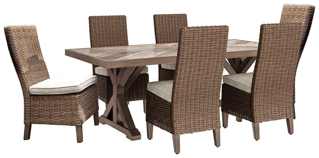 Beachcroft Outdoor Dining Set - Premium Outdoor Dining Set from Ashley Furniture - Just $2605.77! Shop now at Furniture Wholesale Plus  We are the best furniture store in Nashville, Hendersonville, Goodlettsville, Madison, Antioch, Mount Juliet, Lebanon, Gallatin, Springfield, Murfreesboro, Franklin, Brentwood