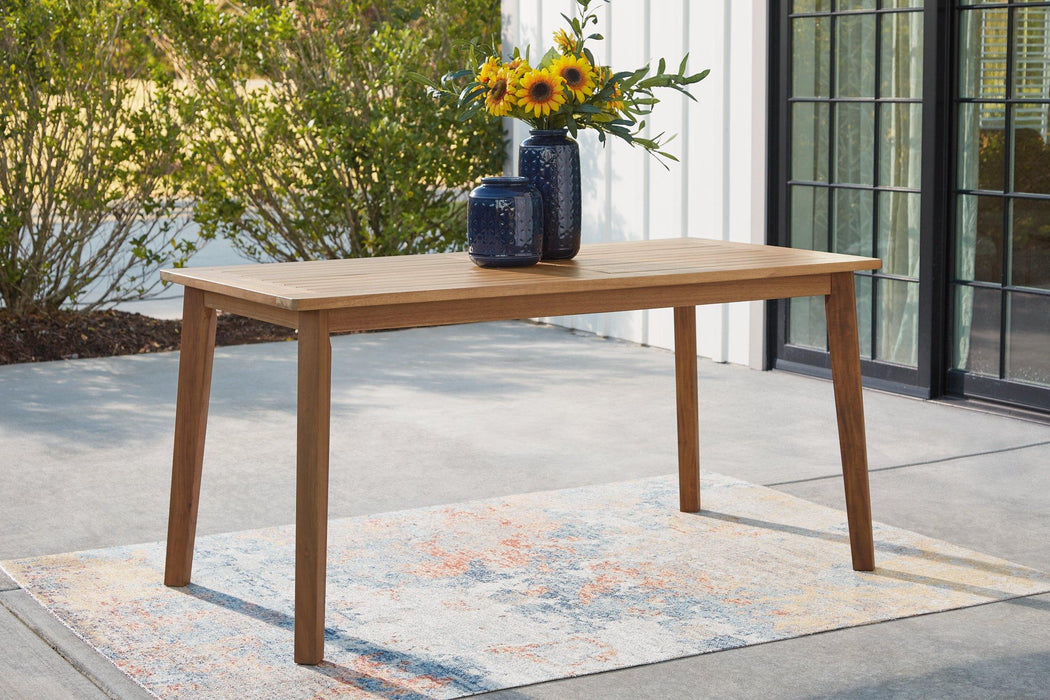 Janiyah Outdoor Dining Table - Premium Outdoor Dining Table from Ashley Furniture - Just $249.38! Shop now at Furniture Wholesale Plus  We are the best furniture store in Nashville, Hendersonville, Goodlettsville, Madison, Antioch, Mount Juliet, Lebanon, Gallatin, Springfield, Murfreesboro, Franklin, Brentwood