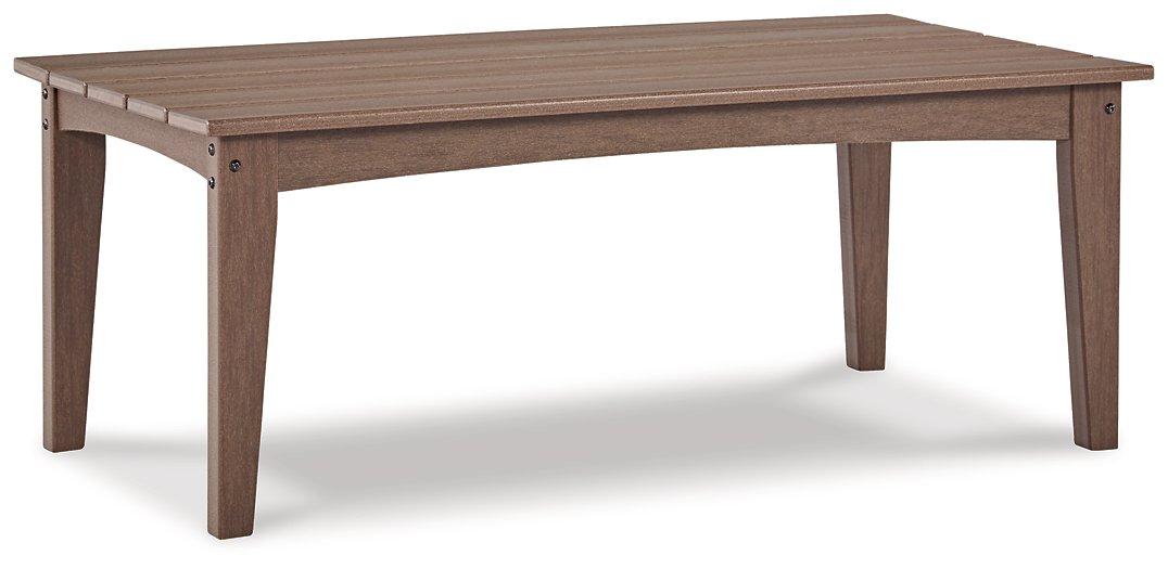 Emmeline Outdoor Coffee Table - Premium Outdoor Cocktail Table from Ashley Furniture - Just $243.84! Shop now at Furniture Wholesale Plus  We are the best furniture store in Nashville, Hendersonville, Goodlettsville, Madison, Antioch, Mount Juliet, Lebanon, Gallatin, Springfield, Murfreesboro, Franklin, Brentwood