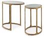 Irmaleigh Accent Table (Set of 2) - Premium End Table from Ashley Furniture - Just $189.12! Shop now at Furniture Wholesale Plus  We are the best furniture store in Nashville, Hendersonville, Goodlettsville, Madison, Antioch, Mount Juliet, Lebanon, Gallatin, Springfield, Murfreesboro, Franklin, Brentwood