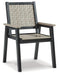 Mount Valley Arm Chair (set Of 2) - Premium Outdoor Dining Chair from Ashley Furniture - Just $476.64! Shop now at Furniture Wholesale Plus  We are the best furniture store in Nashville, Hendersonville, Goodlettsville, Madison, Antioch, Mount Juliet, Lebanon, Gallatin, Springfield, Murfreesboro, Franklin, Brentwood