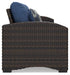 Windglow Outdoor Sofa with Cushion - Premium Outdoor Seating from Ashley Furniture - Just $801.15! Shop now at Furniture Wholesale Plus  We are the best furniture store in Nashville, Hendersonville, Goodlettsville, Madison, Antioch, Mount Juliet, Lebanon, Gallatin, Springfield, Murfreesboro, Franklin, Brentwood