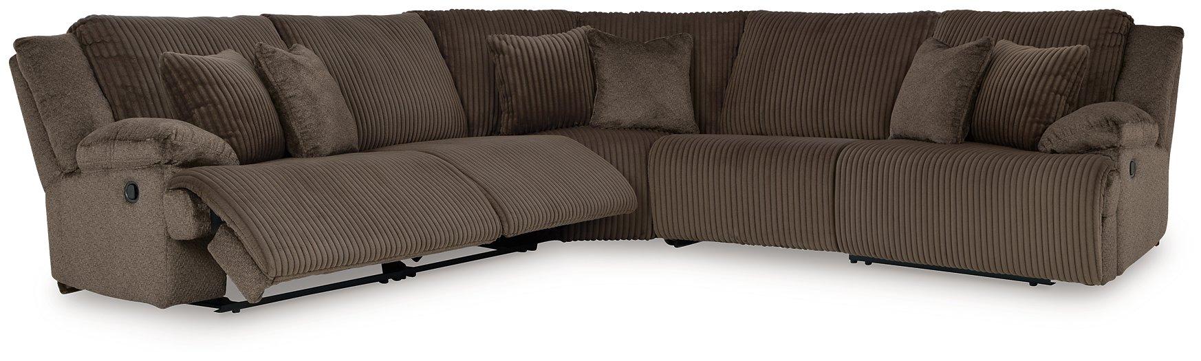 Top Tier Reclining Sectional - Premium Sectional from Ashley Furniture - Just $2027.28! Shop now at Furniture Wholesale Plus  We are the best furniture store in Nashville, Hendersonville, Goodlettsville, Madison, Antioch, Mount Juliet, Lebanon, Gallatin, Springfield, Murfreesboro, Franklin, Brentwood