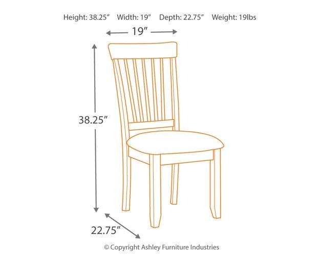 Berringer Dining Chair - Premium Dining Chair from Ashley Furniture - Just $82.46! Shop now at Furniture Wholesale Plus  We are the best furniture store in Nashville, Hendersonville, Goodlettsville, Madison, Antioch, Mount Juliet, Lebanon, Gallatin, Springfield, Murfreesboro, Franklin, Brentwood