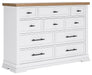 Ashbryn Dresser - Premium Dresser from Ashley Furniture - Just $746.13! Shop now at Furniture Wholesale Plus  We are the best furniture store in Nashville, Hendersonville, Goodlettsville, Madison, Antioch, Mount Juliet, Lebanon, Gallatin, Springfield, Murfreesboro, Franklin, Brentwood