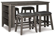 Caitbrook Counter Height Dining Set - Premium Barstool Set from Ashley Furniture - Just $549.08! Shop now at Furniture Wholesale Plus  We are the best furniture store in Nashville, Hendersonville, Goodlettsville, Madison, Antioch, Mount Juliet, Lebanon, Gallatin, Springfield, Murfreesboro, Franklin, Brentwood