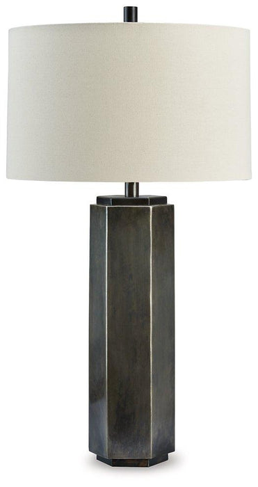 Dirkton Table Lamp - Premium Table Lamp from Ashley Furniture - Just $152.04! Shop now at Furniture Wholesale Plus  We are the best furniture store in Nashville, Hendersonville, Goodlettsville, Madison, Antioch, Mount Juliet, Lebanon, Gallatin, Springfield, Murfreesboro, Franklin, Brentwood