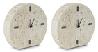 Donfordson Table Clock (Set of 2) - Premium Table Top Accessories from Ashley Furniture - Just $65.54! Shop now at Furniture Wholesale Plus  We are the best furniture store in Nashville, Hendersonville, Goodlettsville, Madison, Antioch, Mount Juliet, Lebanon, Gallatin, Springfield, Murfreesboro, Franklin, Brentwood