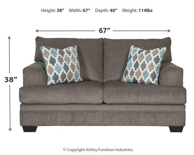 Dorsten Loveseat - Premium Loveseat from Ashley Furniture - Just $529.91! Shop now at Furniture Wholesale Plus  We are the best furniture store in Nashville, Hendersonville, Goodlettsville, Madison, Antioch, Mount Juliet, Lebanon, Gallatin, Springfield, Murfreesboro, Franklin, Brentwood