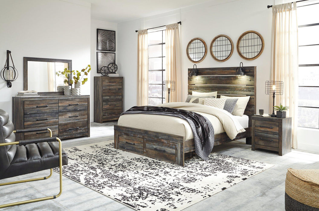 Drystan Bed with 2 Storage Drawers - Premium Bed from Ashley Furniture - Just $466.59! Shop now at Furniture Wholesale Plus  We are the best furniture store in Nashville, Hendersonville, Goodlettsville, Madison, Antioch, Mount Juliet, Lebanon, Gallatin, Springfield, Murfreesboro, Franklin, Brentwood