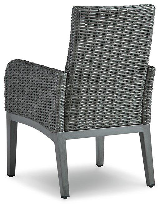 Elite Park Arm Chair with Cushion (Set of 2) - Premium Outdoor Dining Chair from Ashley Furniture - Just $496.75! Shop now at Furniture Wholesale Plus  We are the best furniture store in Nashville, Hendersonville, Goodlettsville, Madison, Antioch, Mount Juliet, Lebanon, Gallatin, Springfield, Murfreesboro, Franklin, Brentwood