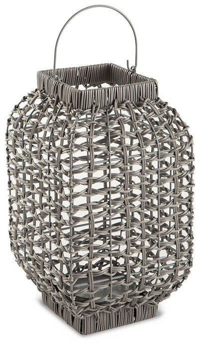 Evonne Lantern - Premium Candle Holder from Ashley Furniture - Just $53.18! Shop now at Furniture Wholesale Plus  We are the best furniture store in Nashville, Hendersonville, Goodlettsville, Madison, Antioch, Mount Juliet, Lebanon, Gallatin, Springfield, Murfreesboro, Franklin, Brentwood